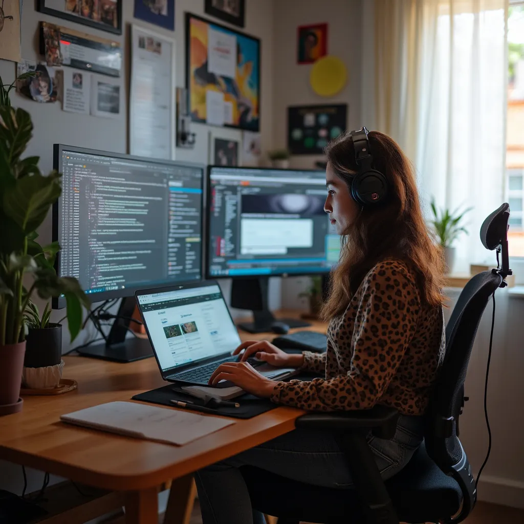 Freelancer řídící více projektů